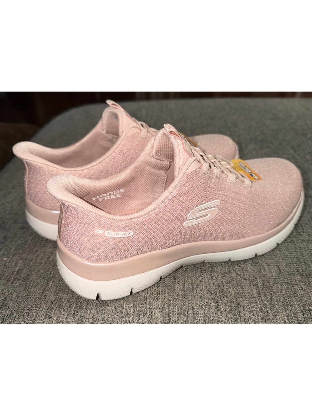 Skechers Slip-ins Summits Charming Glow Rose Pink Shoes 9 Wide NIB 150289